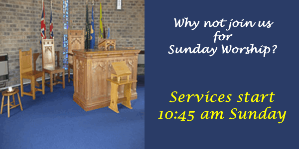 saint columba service sunday morning 10:45am